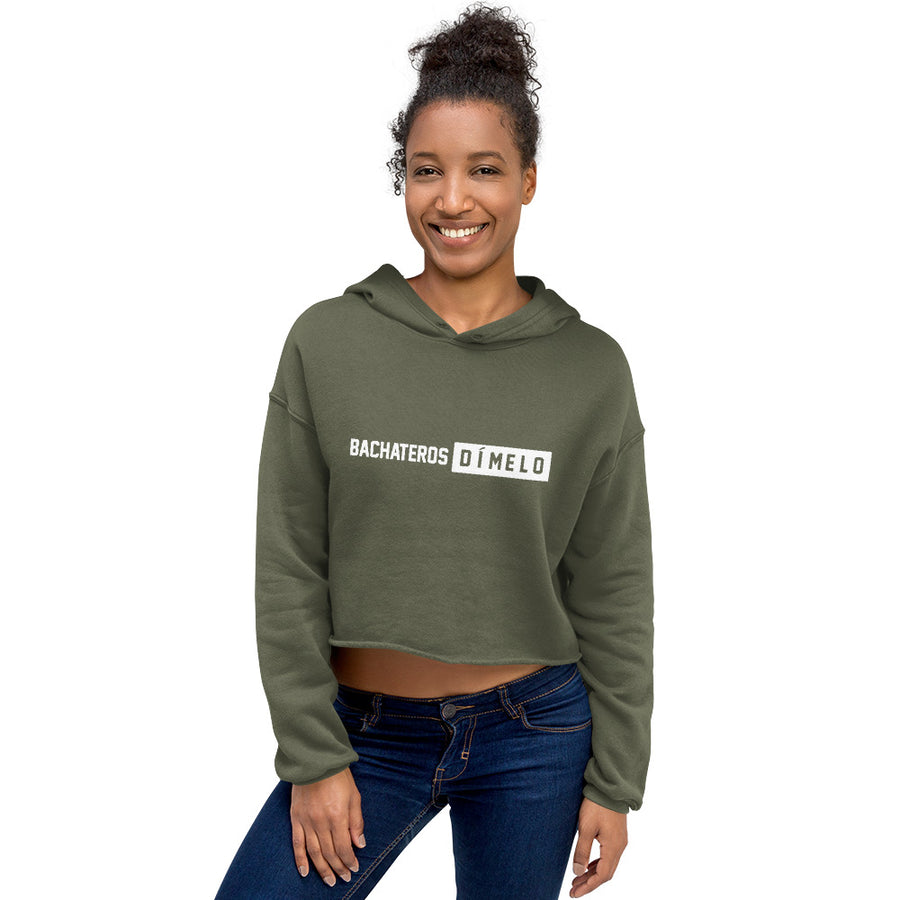Bachatero Dimelo Crop Hoodie