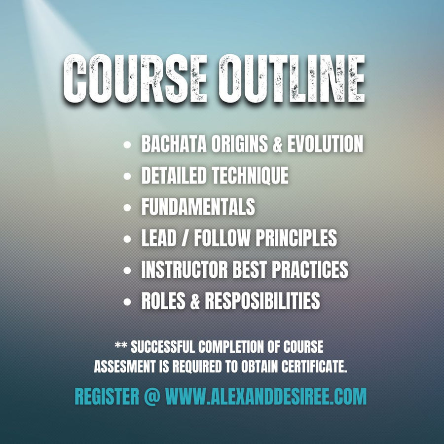 AnD Bachata Certification (Houston)