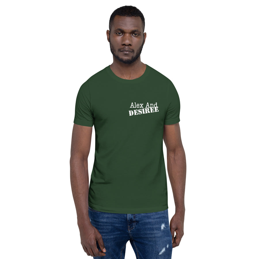 Alex and Desiree, BACHATEROS DIMELO Unisex t-shirt