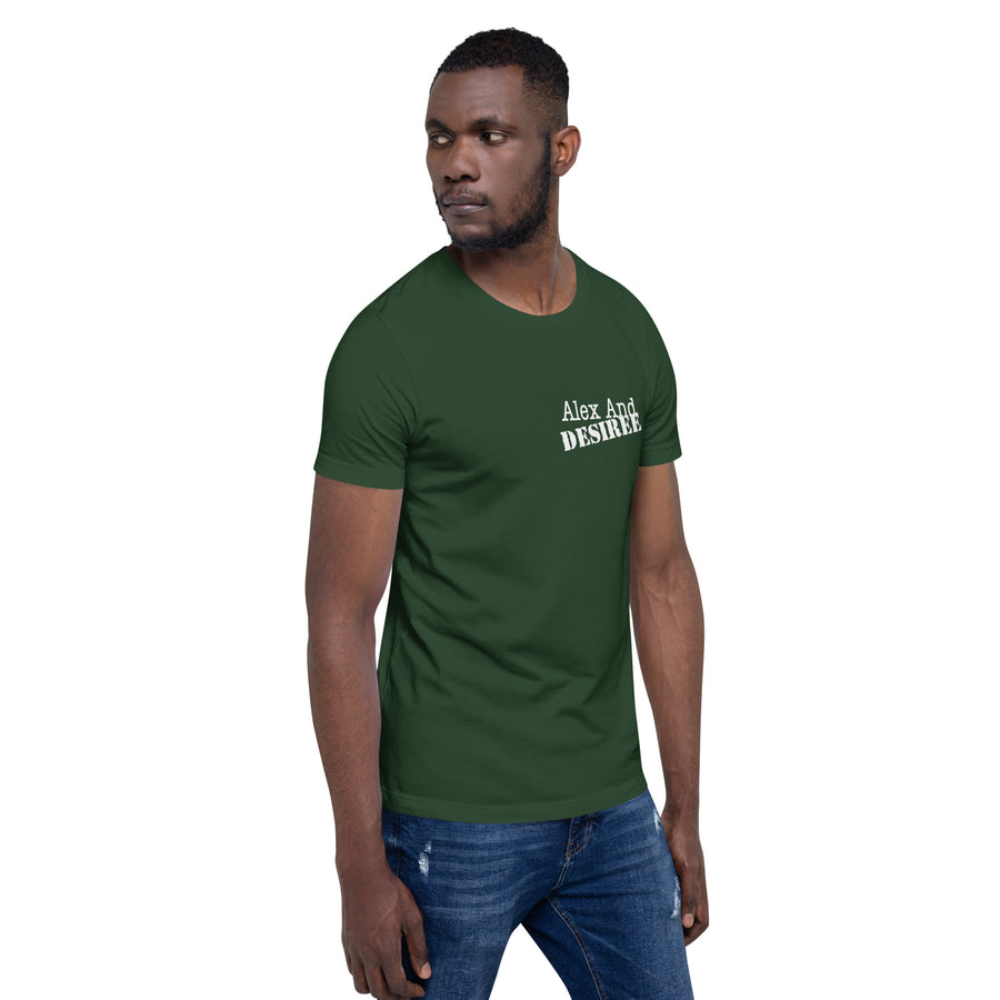Alex and Desiree, BACHATEROS DIMELO Unisex t-shirt