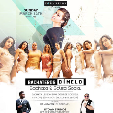 Bachateros Dimelo Sunday 3/12
