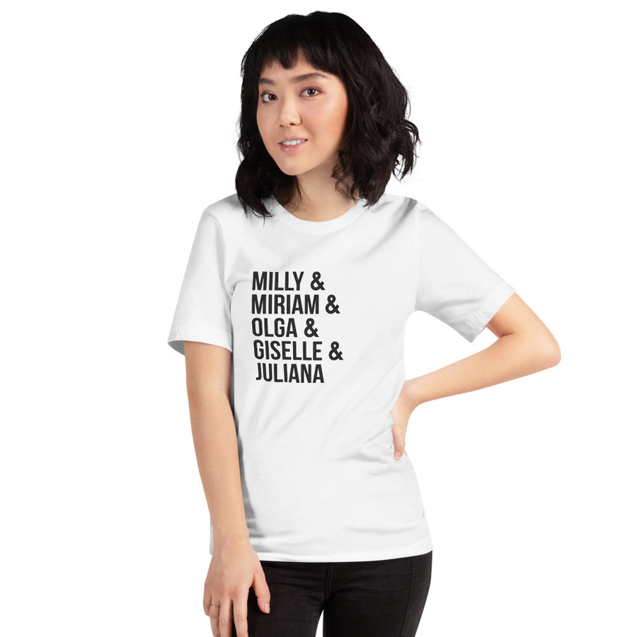 Ladies of Merengue Artist Short-Sleeve Unisex T-Shirt