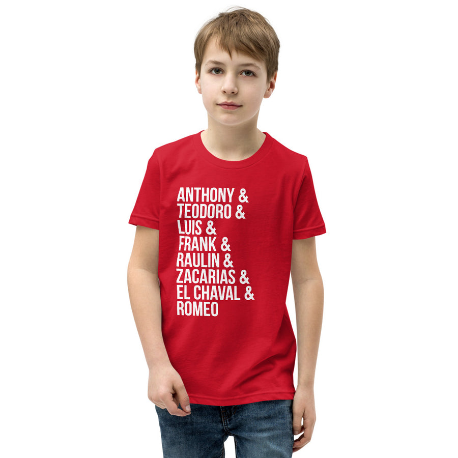 Traditional Bachata Artist Youth Short Sleeve T-Shirt