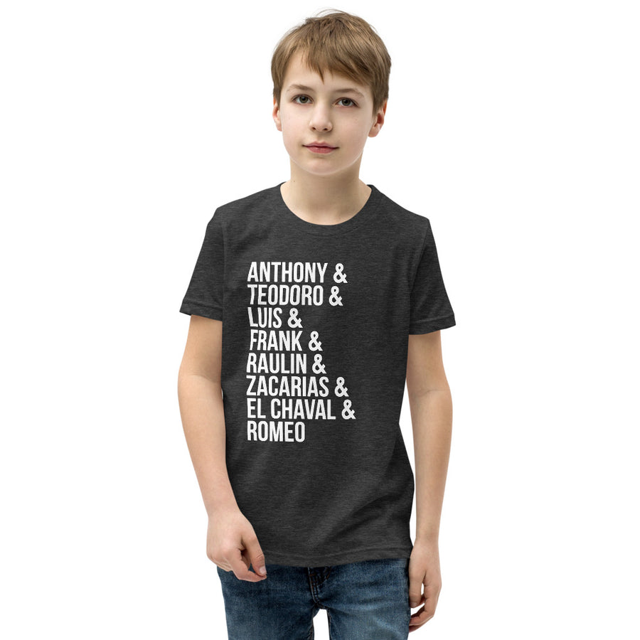 Traditional Bachata Artist Youth Short Sleeve T-Shirt