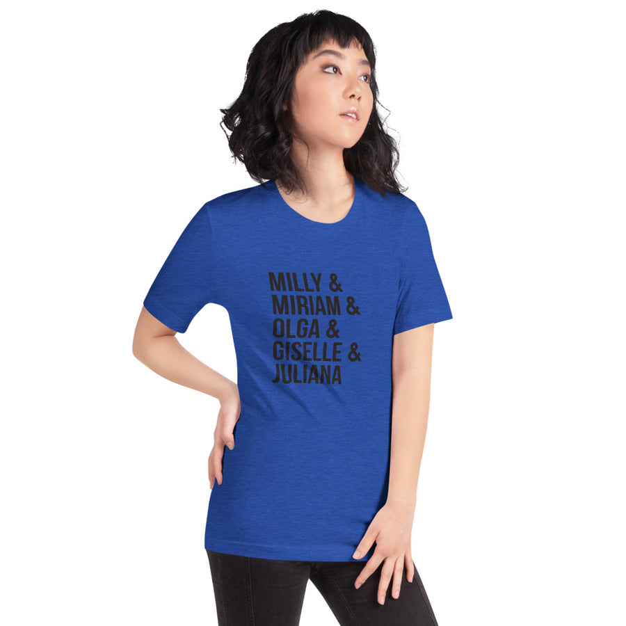 Ladies of Merengue Artist Short-Sleeve Unisex T-Shirt