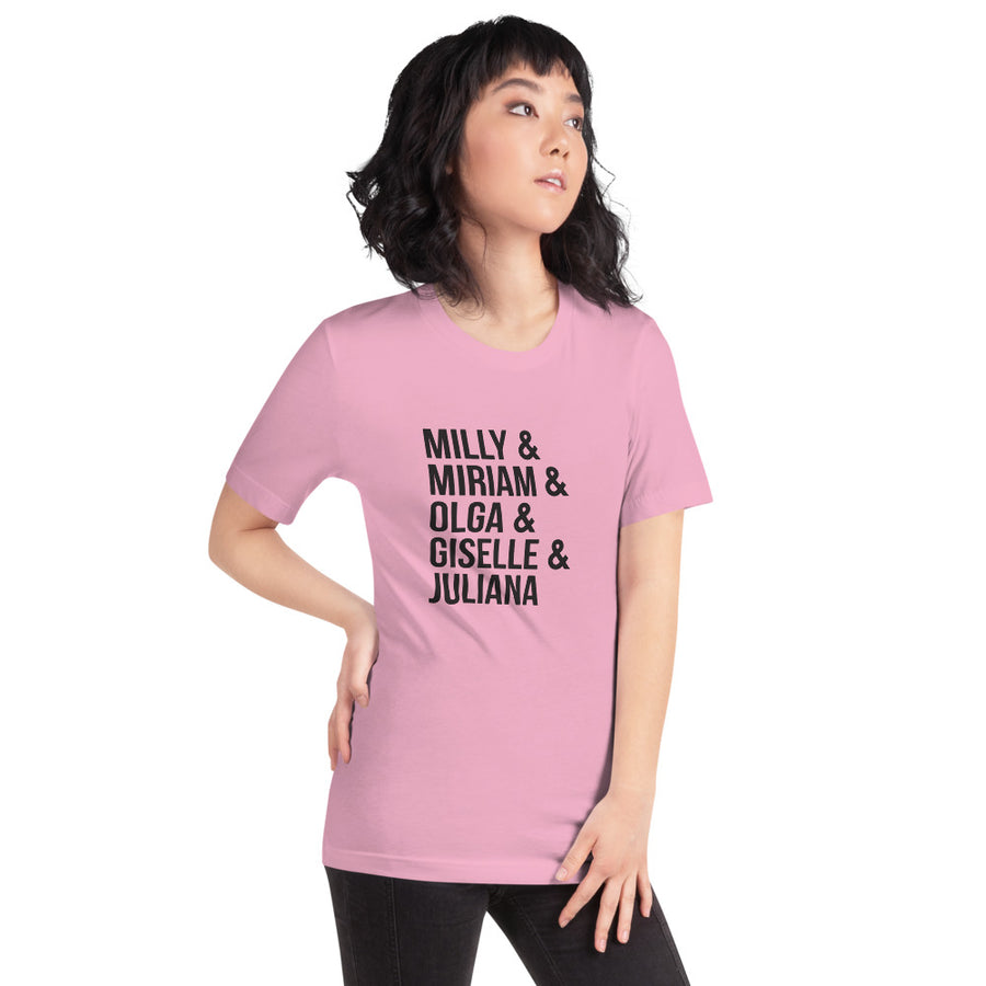 Ladies of Merengue Artist Short-Sleeve Unisex T-Shirt