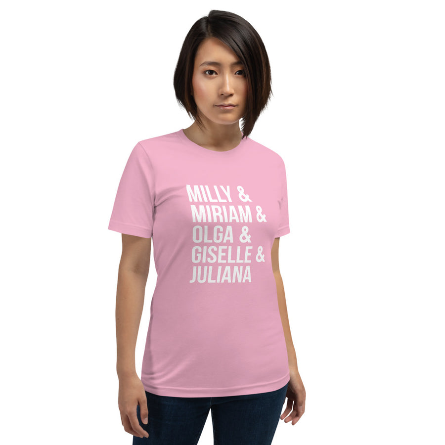 Ladies of Merengue Artist Short-Sleeve Unisex T-Shirt