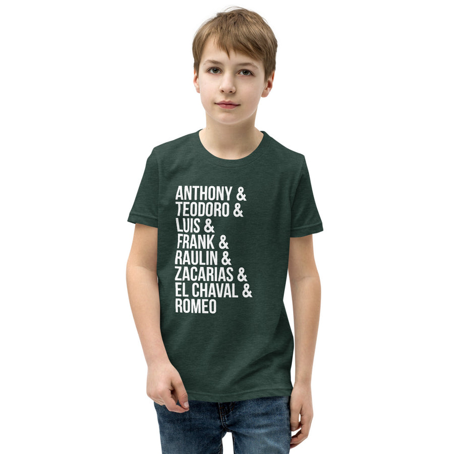 Traditional Bachata Artist Youth Short Sleeve T-Shirt