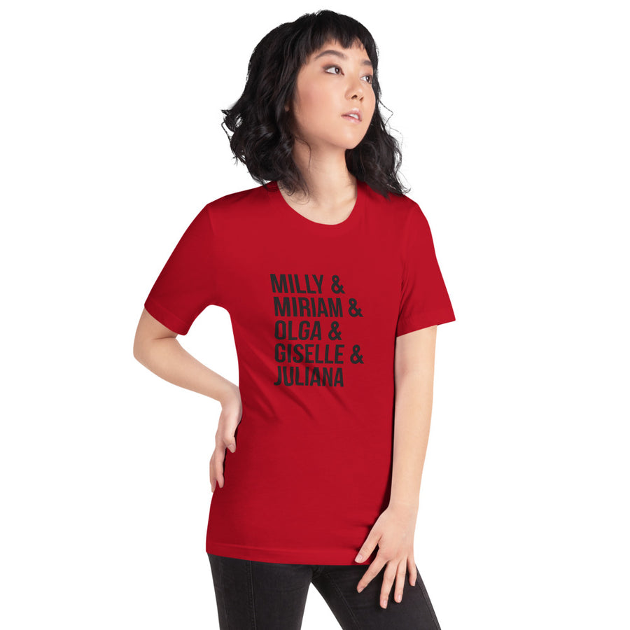 Ladies of Merengue Artist Short-Sleeve Unisex T-Shirt