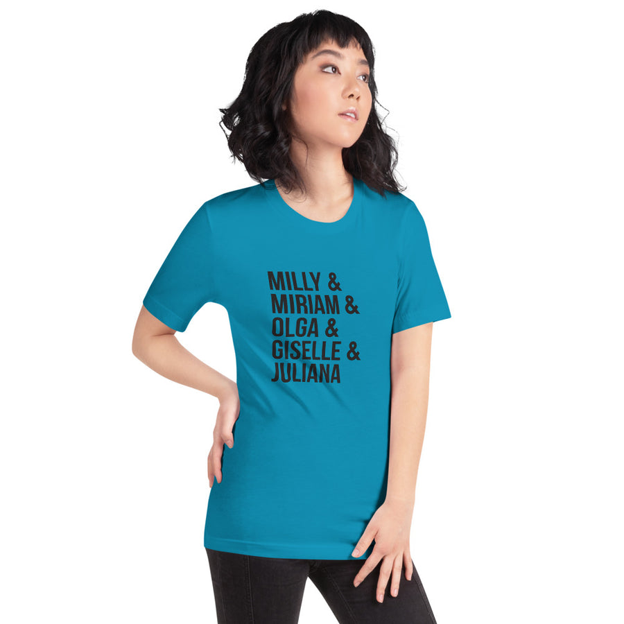 Ladies of Merengue Artist Short-Sleeve Unisex T-Shirt