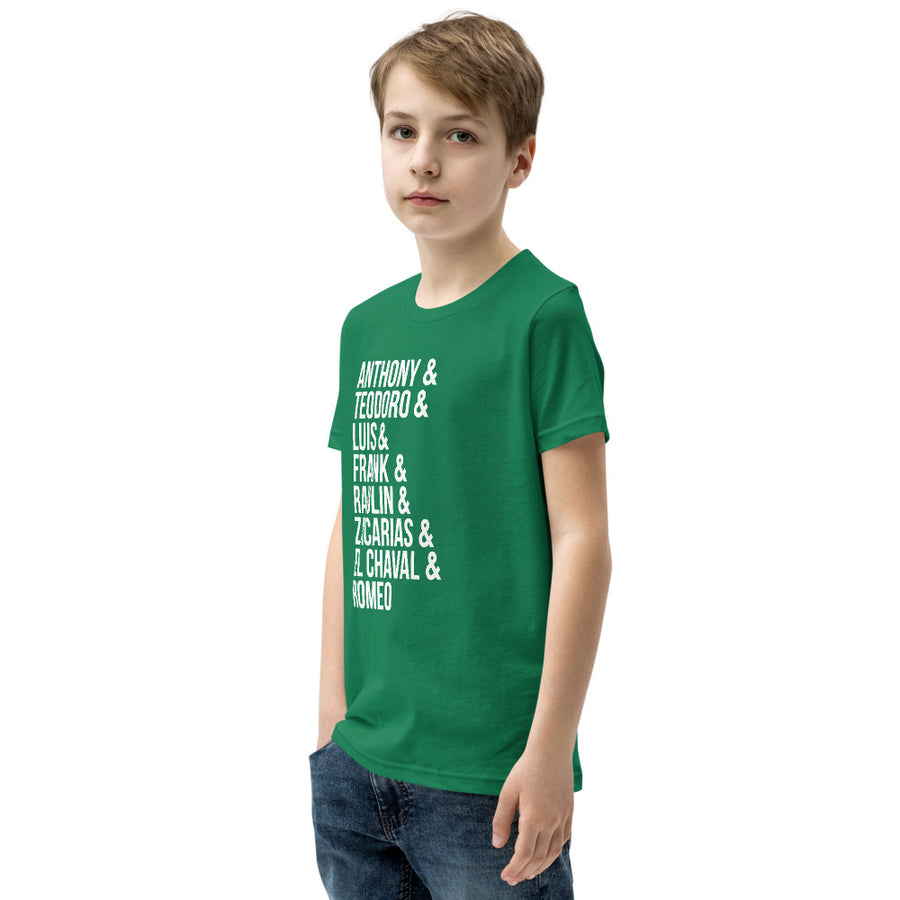 Traditional Bachata Artist Youth Short Sleeve T-Shirt