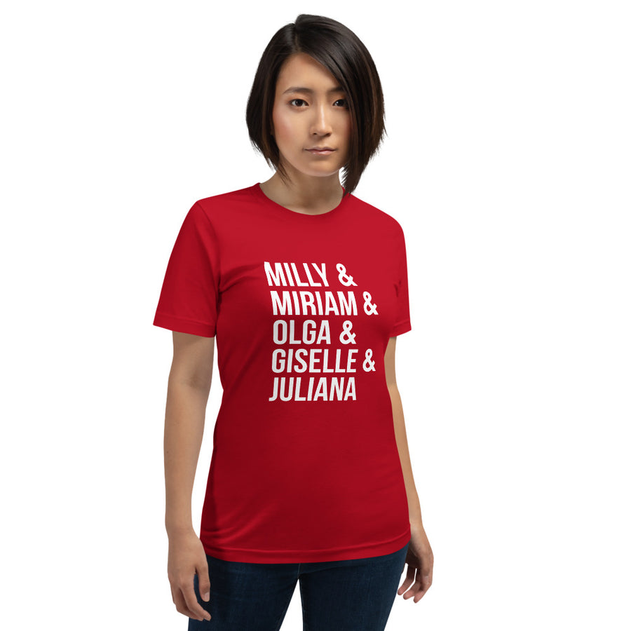 Ladies of Merengue Artist Short-Sleeve Unisex T-Shirt