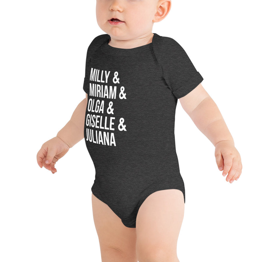 Ladies of Merengue Artist Baby One Piece