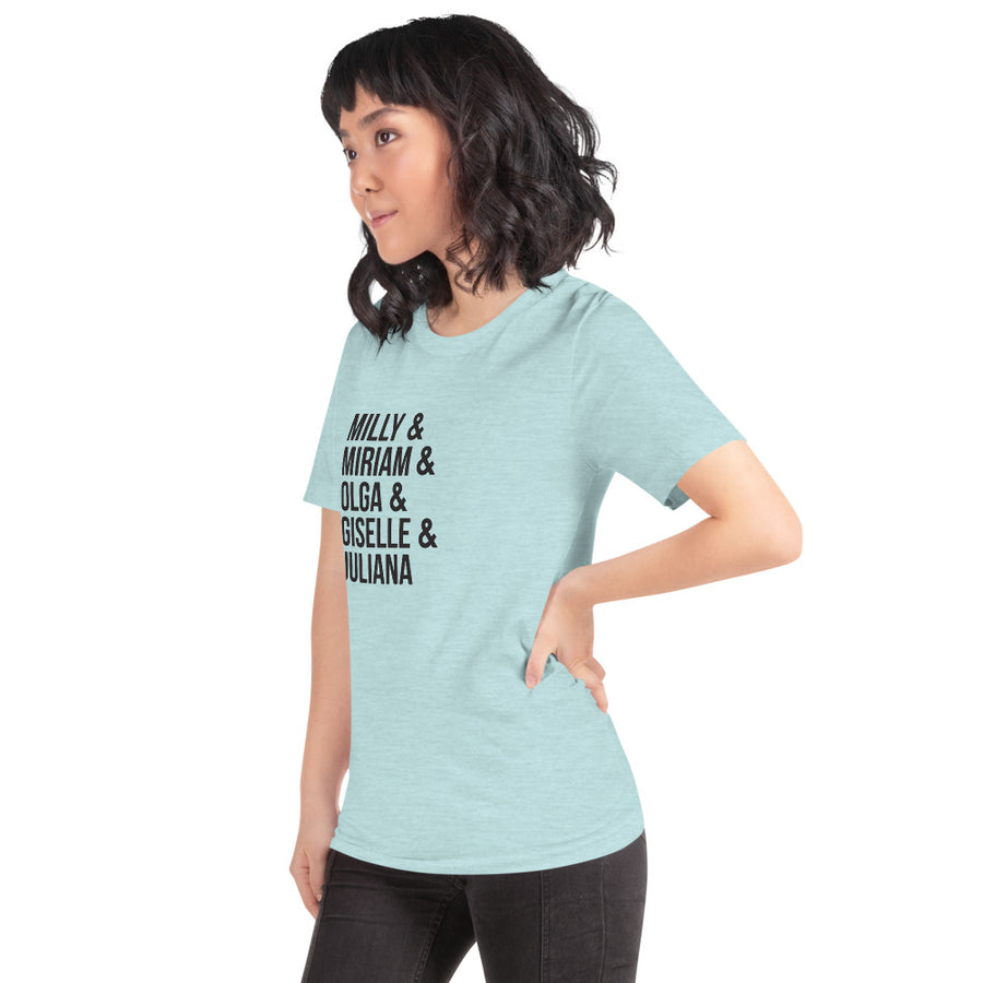 Ladies of Merengue Artist Short-Sleeve Unisex T-Shirt
