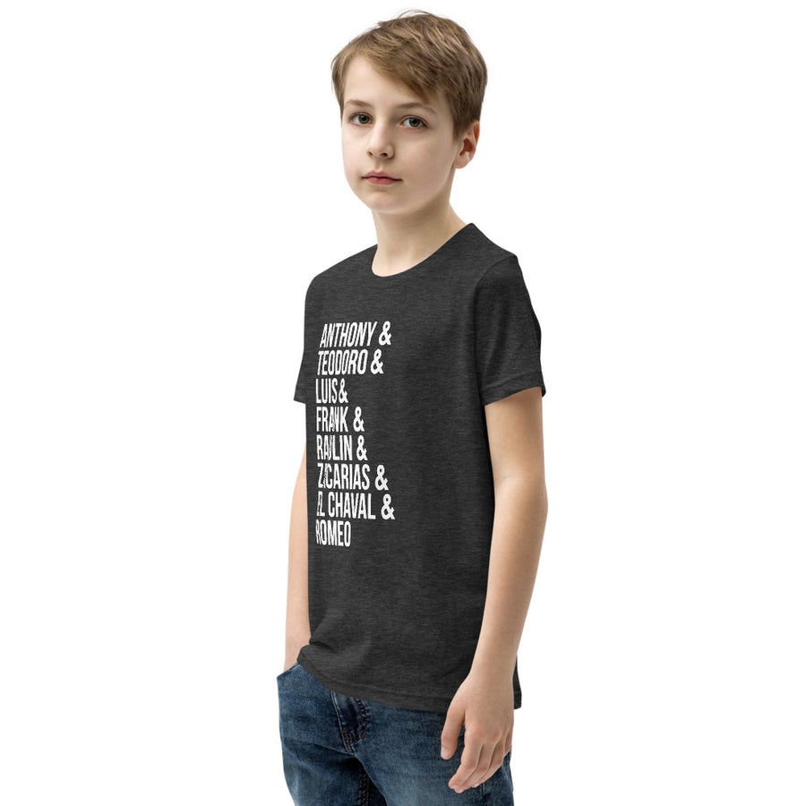 Traditional Bachata Artist Youth Short Sleeve T-Shirt