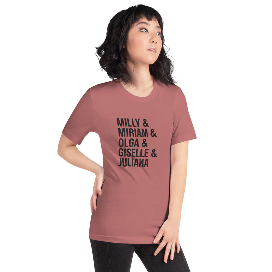 Ladies of Merengue Artist Short-Sleeve Unisex T-Shirt