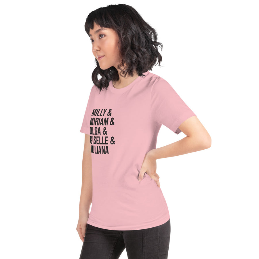 Ladies of Merengue Artist Short-Sleeve Unisex T-Shirt