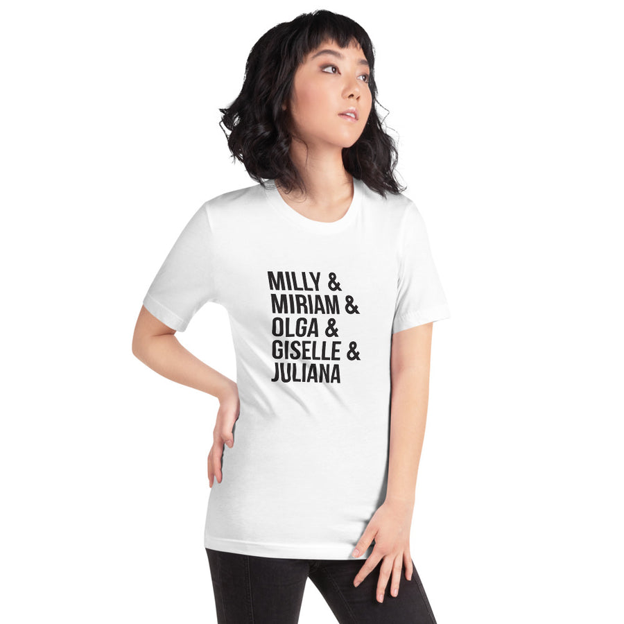 Ladies of Merengue Artist Short-Sleeve Unisex T-Shirt