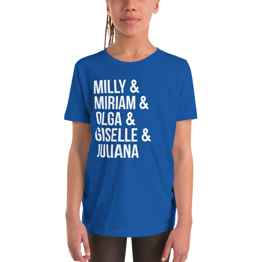 Ladies of Merengue Artist Youth Short Sleeve T-Shirt
