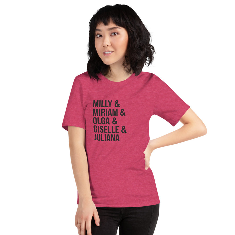 Ladies of Merengue Artist Short-Sleeve Unisex T-Shirt