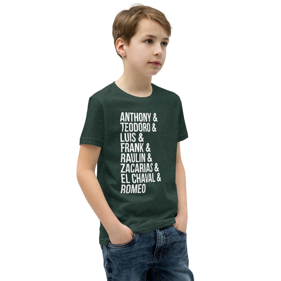 Traditional Bachata Artist Youth Short Sleeve T-Shirt