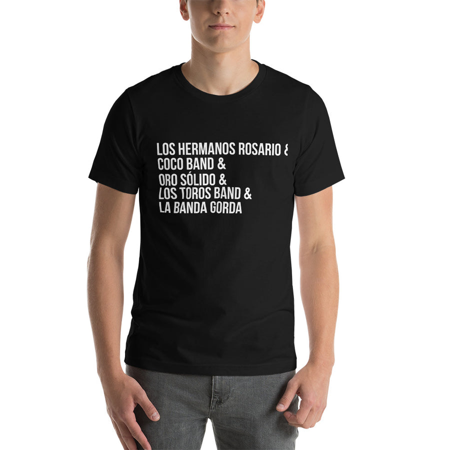 Merengue Bands Short-Sleeve Unisex T-Shirt