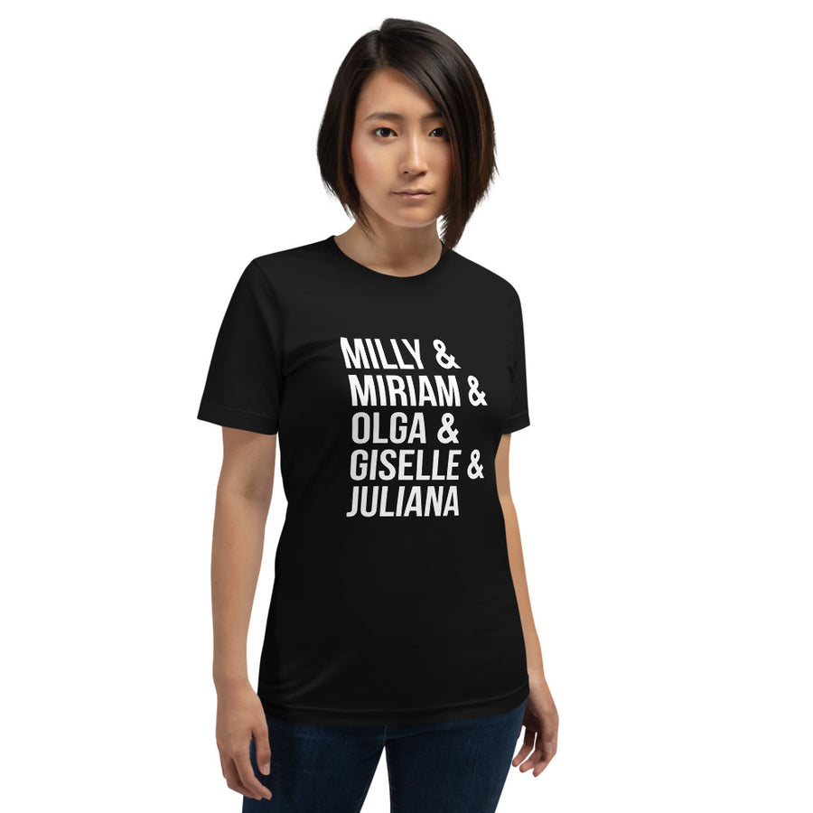 Ladies of Merengue Artist Short-Sleeve Unisex T-Shirt