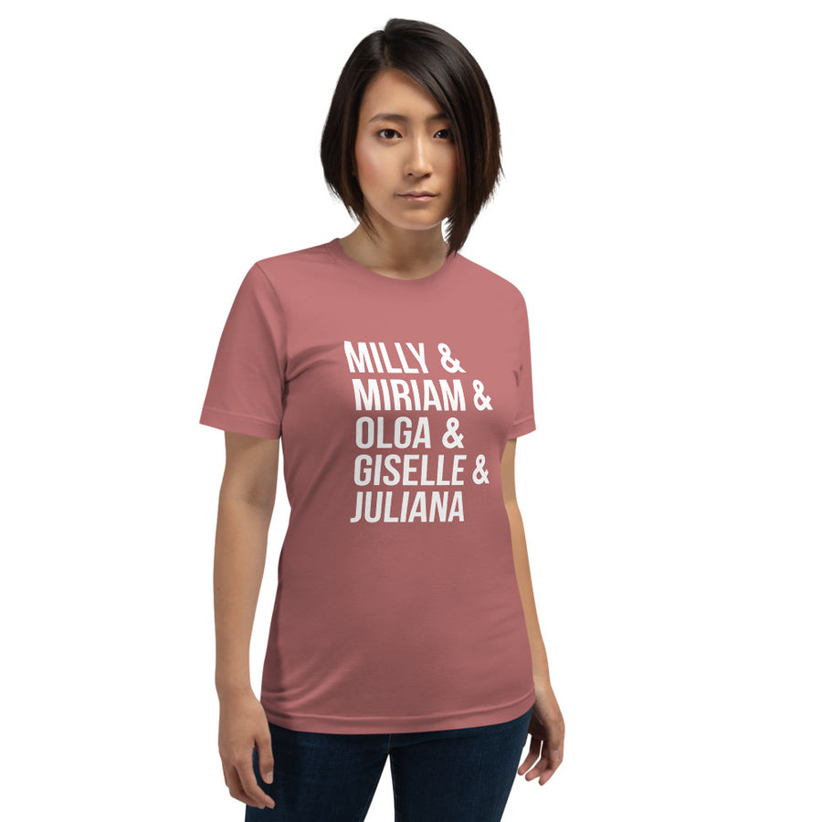 Ladies of Merengue Artist Short-Sleeve Unisex T-Shirt