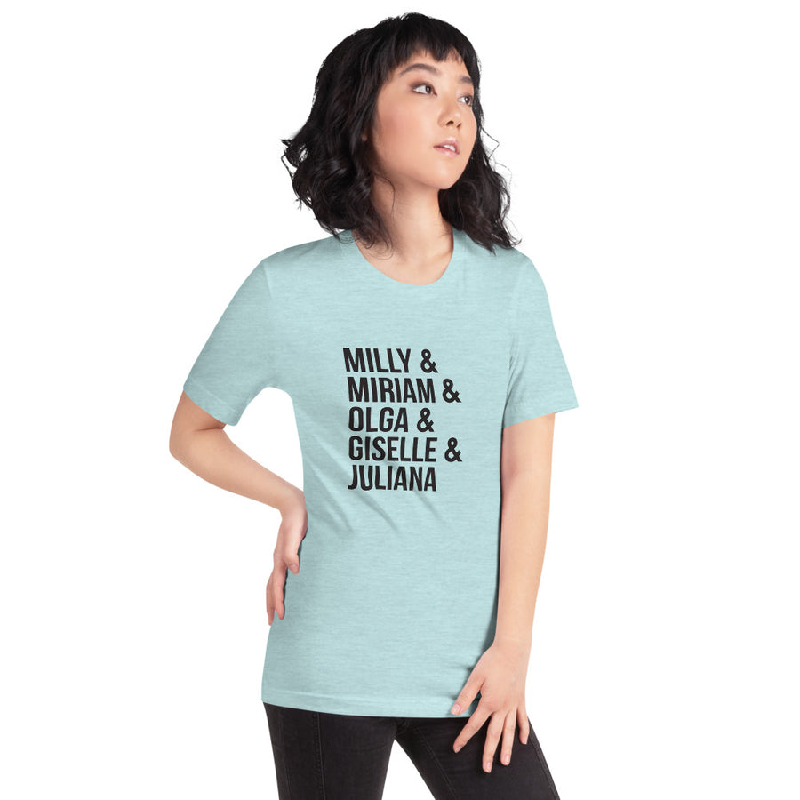 Ladies of Merengue Artist Short-Sleeve Unisex T-Shirt