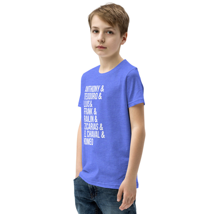 Traditional Bachata Artist Youth Short Sleeve T-Shirt