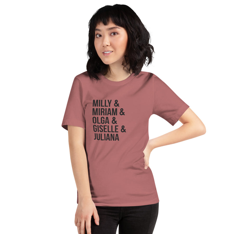 Ladies of Merengue Artist Short-Sleeve Unisex T-Shirt