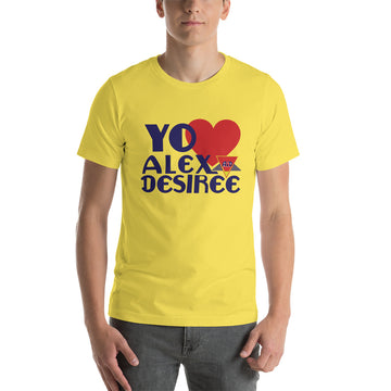 Yo ❤️ Alex and Desiree Short-Sleeve Unisex T-Shirt