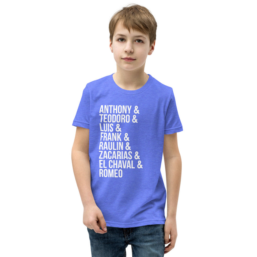 Traditional Bachata Artist Youth Short Sleeve T-Shirt