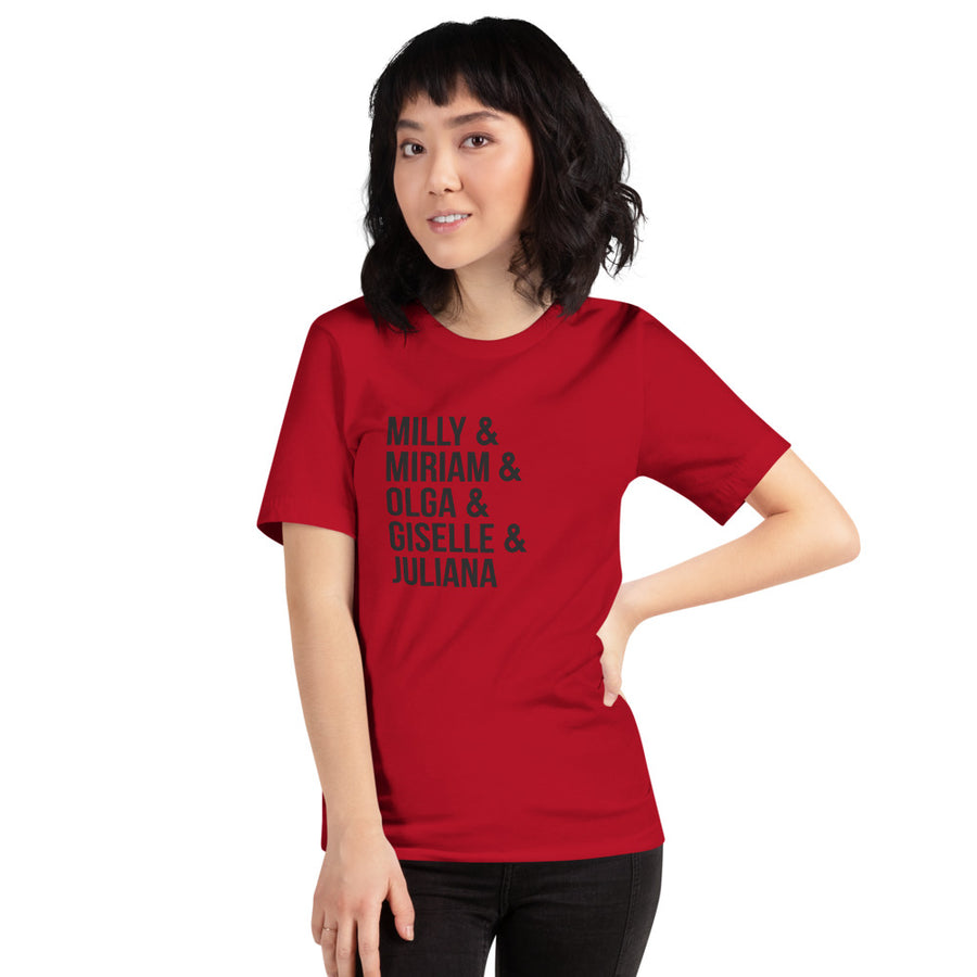 Ladies of Merengue Artist Short-Sleeve Unisex T-Shirt