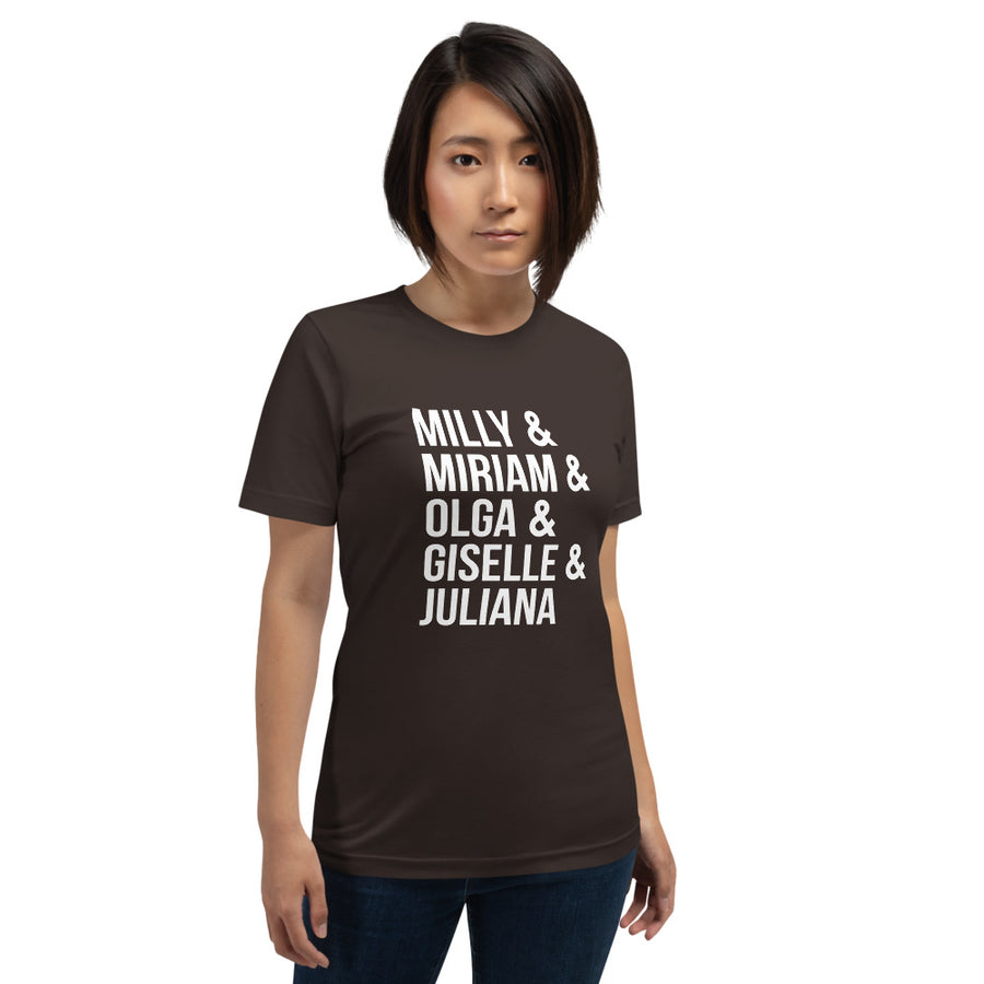 Ladies of Merengue Artist Short-Sleeve Unisex T-Shirt