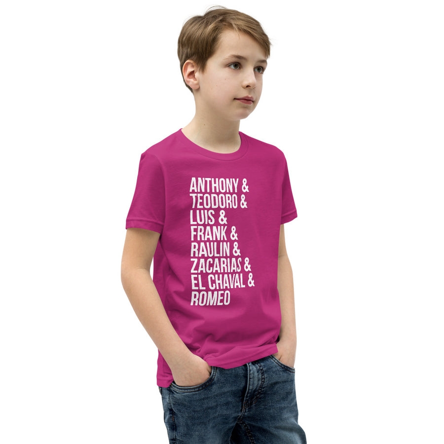 Traditional Bachata Artist Youth Short Sleeve T-Shirt