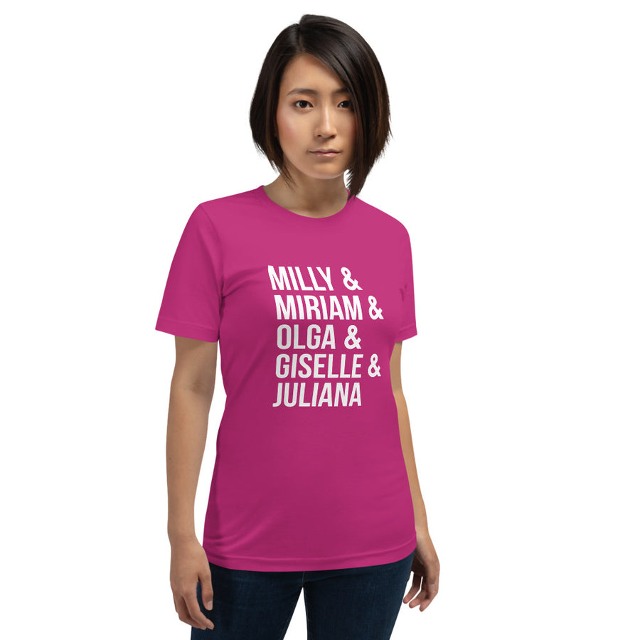 Ladies of Merengue Artist Short-Sleeve Unisex T-Shirt