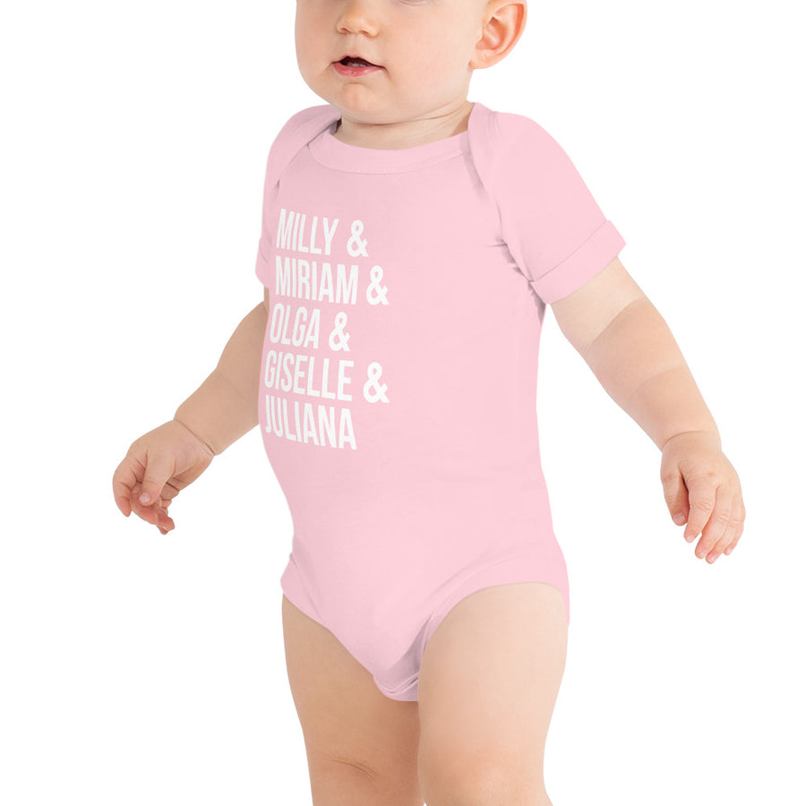 Ladies of Merengue Artist Baby One Piece