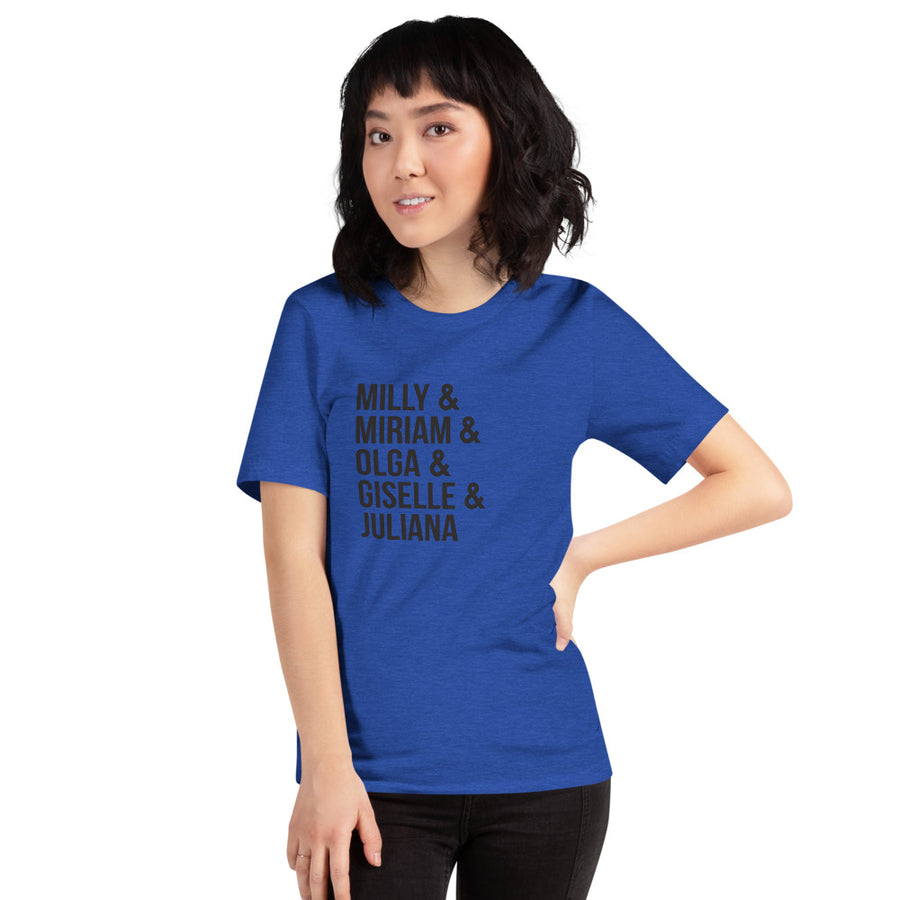 Ladies of Merengue Artist Short-Sleeve Unisex T-Shirt