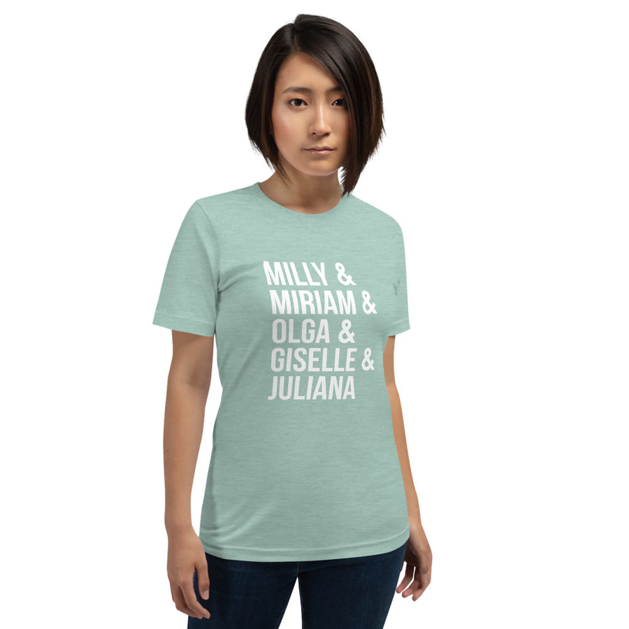 Ladies of Merengue Artist Short-Sleeve Unisex T-Shirt
