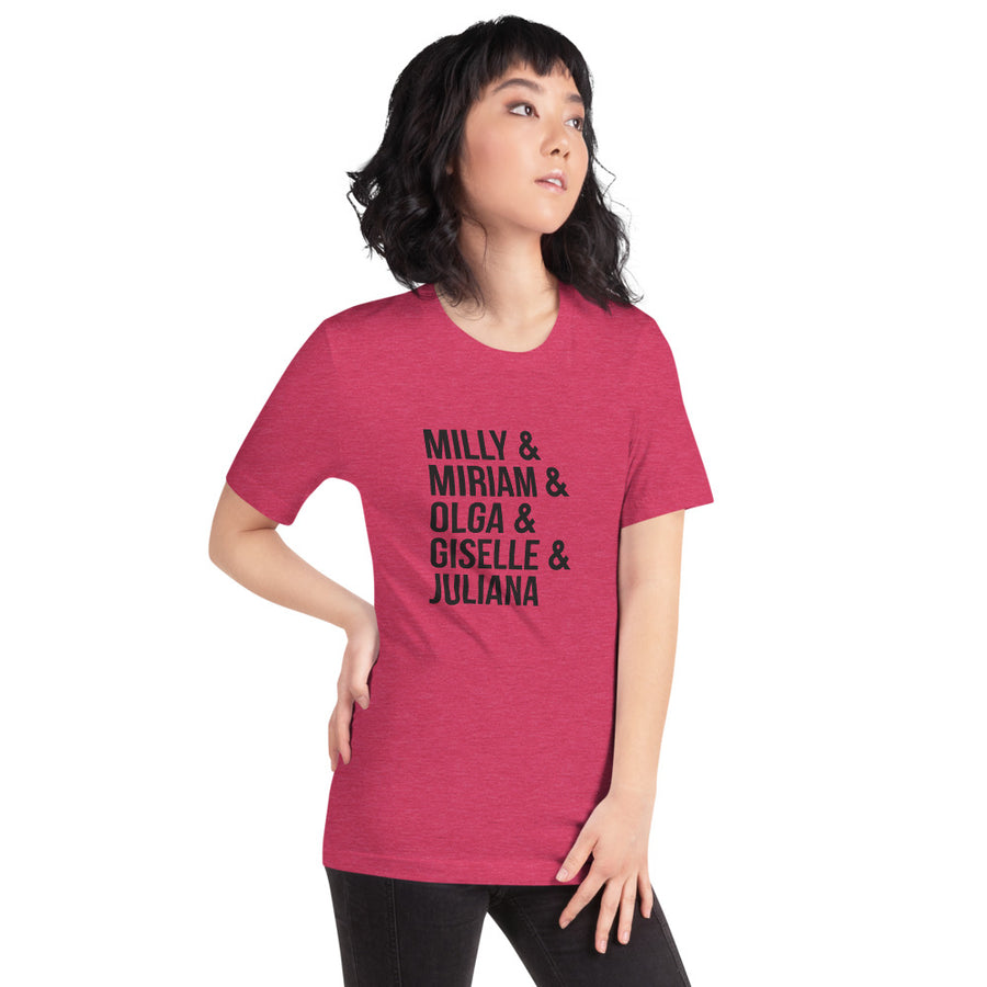 Ladies of Merengue Artist Short-Sleeve Unisex T-Shirt