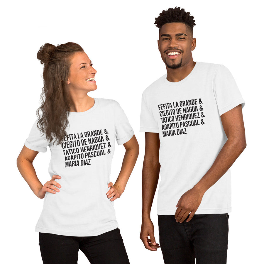 Merengue Tipico Short-Sleeve Unisex T-Shirt (BL)