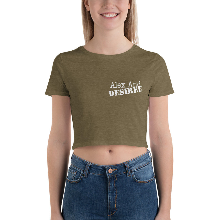 BACHATEROS DIMELO Women’s Crop Bachata Tee
