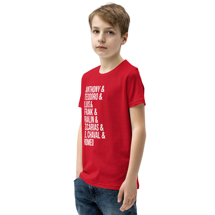Traditional Bachata Artist Youth Short Sleeve T-Shirt