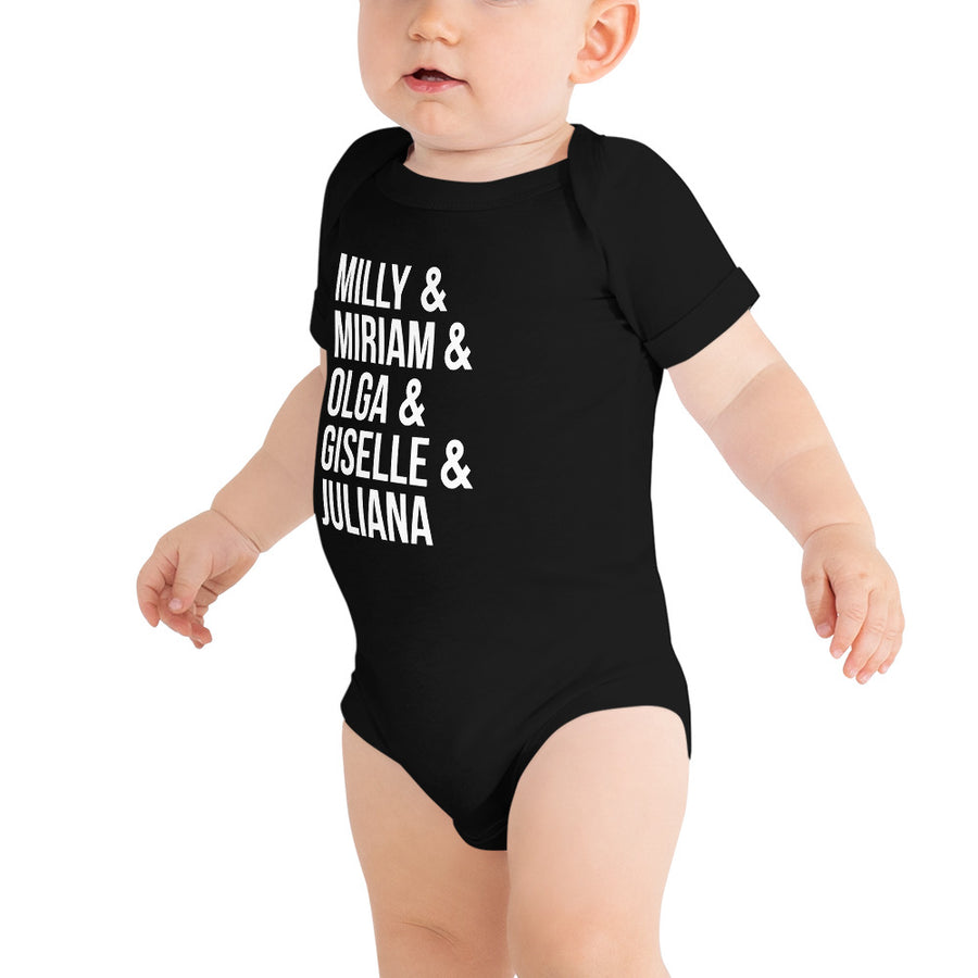 Ladies of Merengue Artist Baby One Piece