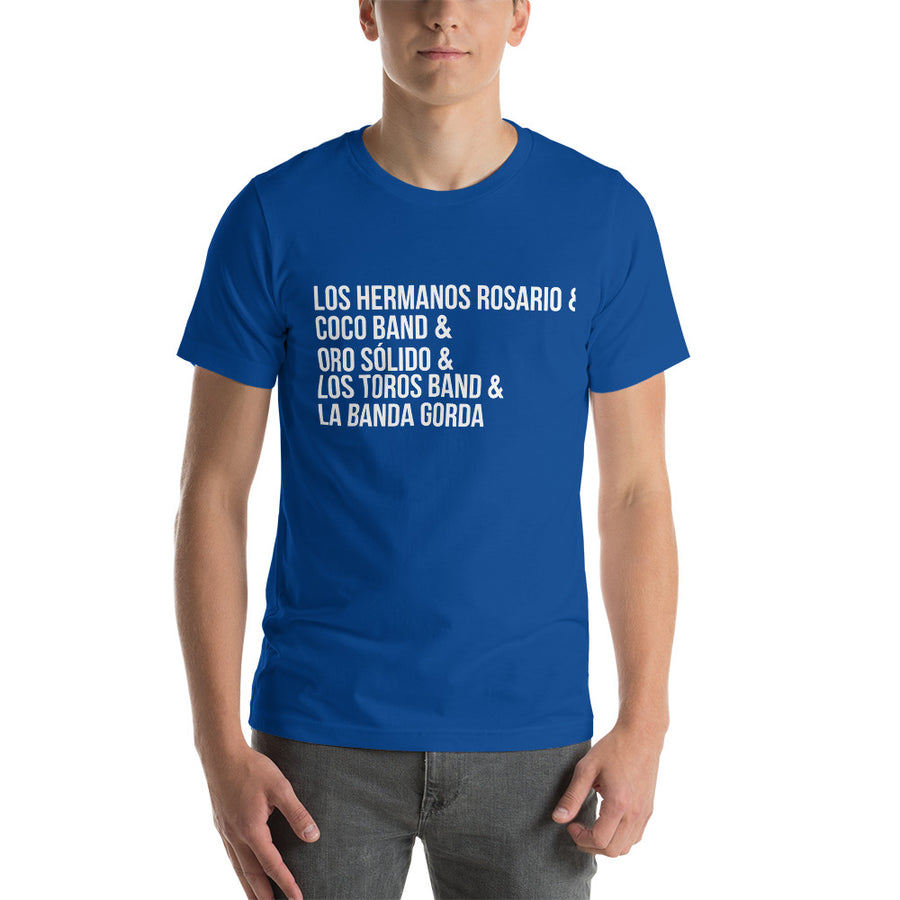 Merengue Bands Short-Sleeve Unisex T-Shirt