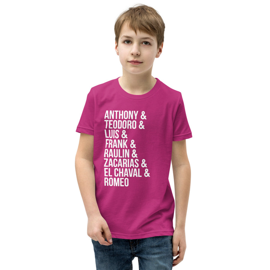 Traditional Bachata Artist Youth Short Sleeve T-Shirt