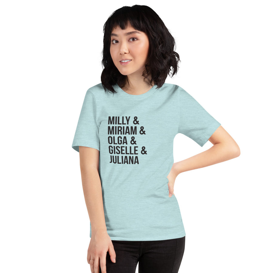 Ladies of Merengue Artist Short-Sleeve Unisex T-Shirt