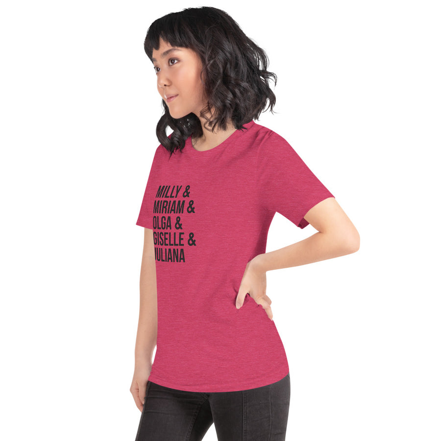 Ladies of Merengue Artist Short-Sleeve Unisex T-Shirt