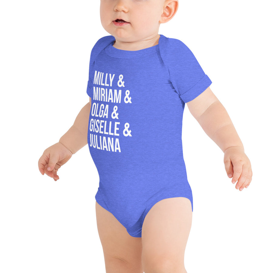 Ladies of Merengue Artist Baby One Piece
